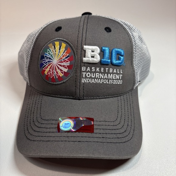 Main Gate Other - NWT Big 10 Basketball Tournament Indianapolis Indiana 2020 Trucker Hat Cap